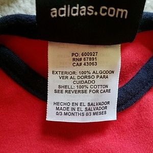 adidas One Pieces - Adidas 0/3 mo. St. Louis Cardinals onesie adidas One Pieces - Adidas 0/3 mo. St. Louis Cardinals onesie